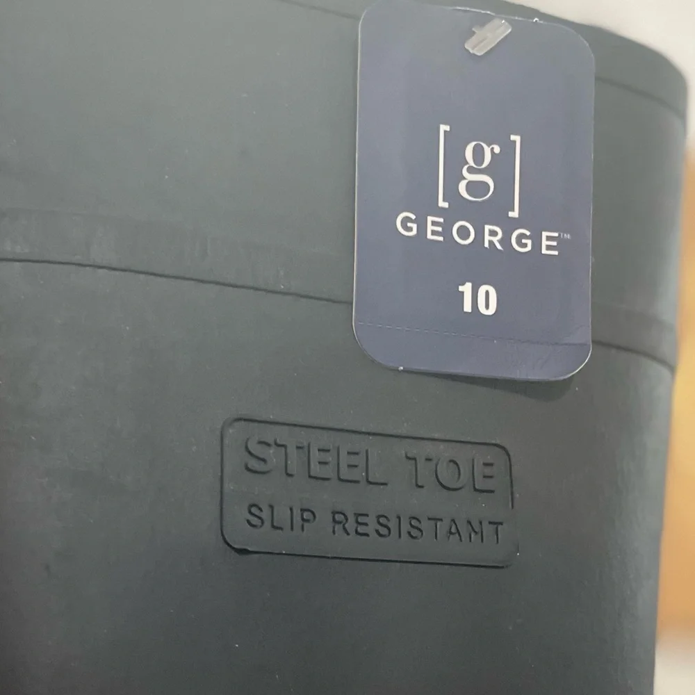 NWT George Men’s Steel Toe Safety Boots!